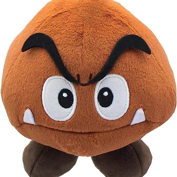Nintendo Super Mario Bros All Star Mushroom Kingdom Goomba Plush Bowser Minion - Picture 2 of 5